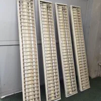 4 عدد مهتابی بزرگ با لامپ|لامپ و چراغ|گرگان, |دیوار