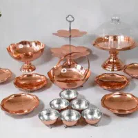 فروش یک سرویس کامل پذیرایی مسی