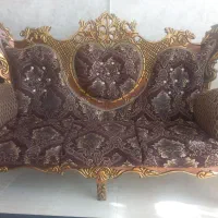 دو دست مبل ۷ نفره سلطنتی ۴ میلیون و راحتی ۶ تومن|مبلمان خانگی و میز عسلی|مبارکه, |دیوار