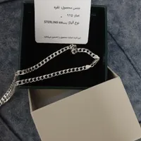 زنجیر نقره ۹۲۵ ایتالیایی همراه جعبه اصلی