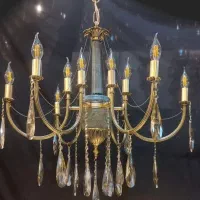 تولیدکننده لوستر برنزی شیک و بادوام/ق.یمت کارخانه|لوستر و چراغ آویز|اردبیل, |دیوار