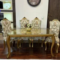 میز نهار خوری|میز و صندلی غذاخوری|بناب, |دیوار