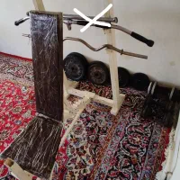 هالتر دمبل وزنه و میز پرس چند کاره