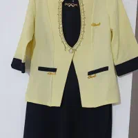 کت و سارافون لیمویی و مشکی|لباس|اسلام‌شهر, شهرک واوان|دیوار