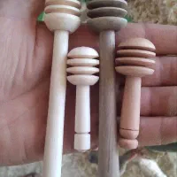 قاشق عسل چوبی