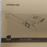 کارت شبکه یوگرین pcie X1|قطعات و لوازم جانبی رایانه|شیراز, کاراندیش|دیوار