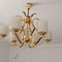 لوستر 12 شاخه و 3 شاخه