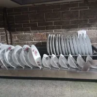 آب چکان و جا ظرفی