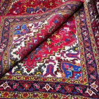 یک جفت فرش دستبافت قالیچه هریس تاجری ۱۵۰ در ۲ متر|فرش|تبریز, |دیوار