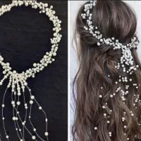 قشنگترین تل مرواریدی و نگین