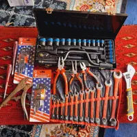 11 قلم ابزار میکانیکی بکس GERMANY کلاقی USA آچار