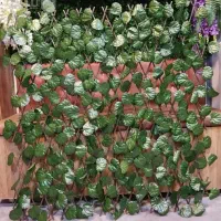 فنس برگی آکاردئونی چوبی و پلاستیکی تک رو و دو رو|گل مصنوعی|تهران, بهارستان|دیوار