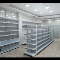 قفسه سفید طلایی