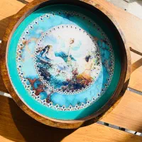 چوب و‌رزین|صنایع دستی و سایر لوازم تزئینی|زرندیه, |دیوار