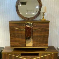 ست کامل جاکفشی اینه کنسول میز tv جلومبلی تخت خواب