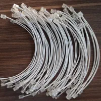 فروش و تولید سیم تلفن دو سر سوکت آماده