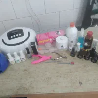 وسایل کاشت ناخن در حد نو