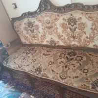 مبل سلطنتی چوبی ۷نفری|مبلمان خانگی و میز عسلی|اردبیل, |دیوار