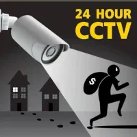 نصب و نصاب دوربین امنیتی 24 ساعته|دوربین مداربسته|نیشابور, هفده شهریور|دیوار