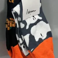 جوراب زنانه دو عددی طرح هالووین