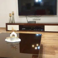 ست میز تلویزیون همراه میز دکور و میز جلومبلی|میز تلویزیون|رشت, کاکتوس|دیوار