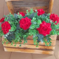 باکس گل رز|گل مصنوعی|بیرجند, |دیوار