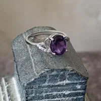 انگشتر نقره زنانه