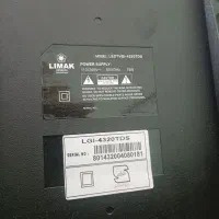 تلوزیون لیماک ۴۳ اینچ در حد نو