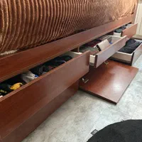 تخت خواب جا دار|تخت و سرویس خواب|تهران, کاج|دیوار
