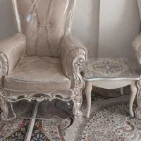 مبل 9 نفره|مبلمان خانگی و میز عسلی|خمینی‌شهر, |دیوار