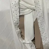 چادر عروس مرواریدی نو