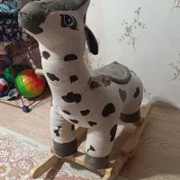 زرافه کاملا چوبی