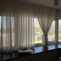پرده مینیمال با چوب پرده مینیمال|پرده، رانر، رومیزی|تهران, دریاچه شهدای خلیج فارس|دیوار