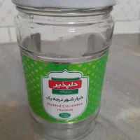 شیشه تمیز و خشک برای رب گوجه و آبلیمو و...