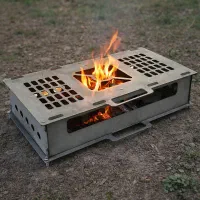 آتشدان مسافرتی مدل دوکاره