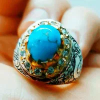 انگشتر نقره فیروزه نیشابور