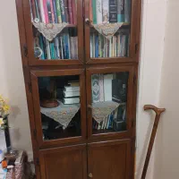 لوازم منزل کتاب خونه دست ساز باقفلهای سالم|کتابخانه، شلف، قفسه‌های دیواری|کرج, برغان|دیوار