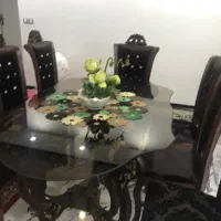 مبلمان و غذاخوری با بوفه|مبلمان خانگی و میز عسلی|امامزاده عبدالله, |دیوار