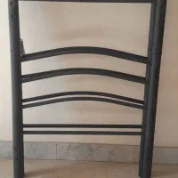 تخت خواب دوطبقه فلزی همراه ۲تشک رویال اصل