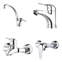 ست شیرآلات، شیر دست کامل توالت روشویی دوش