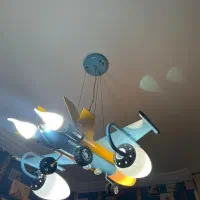 لوستر فلزی اتاق کودک