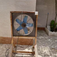 فن کارگاهی ۷۰×۷۰ با پایه و درجه تنظیم چرخش
