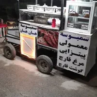 فروش دکه چرخدار جهت راه اندازی فست فود سیار|کافی‌شاپ و رستوران|فولادشهر, مسکن مهر فولادشهر|دیوار