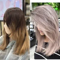 رنگ مو کراتین، ناخن ،گریم و شنیون در مسکن