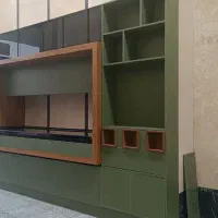 کابینت و تخت و کمد کم جا،نو|تخت و سرویس خواب|ری, دیلمان|دیوار