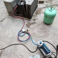 نصب، تعمیر، سرویس، نشت یابی و گازگیری