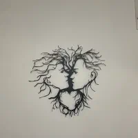 تابلو فلزی دیواری خاص و مینیمال