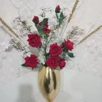 گلدون شیشه ای|گل و گیاه طبیعی|رباط‌کریم, نصیرشهر|دیوار