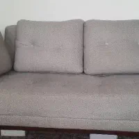 مبل تخت خواب شو ۶ نفره با پاف در حد نو|مبلمان خانگی و میز عسلی|تهران, فلاح|دیوار