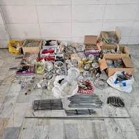 یه سری زیاد لوازم و قطعات لوستر نو و استفاده نشده